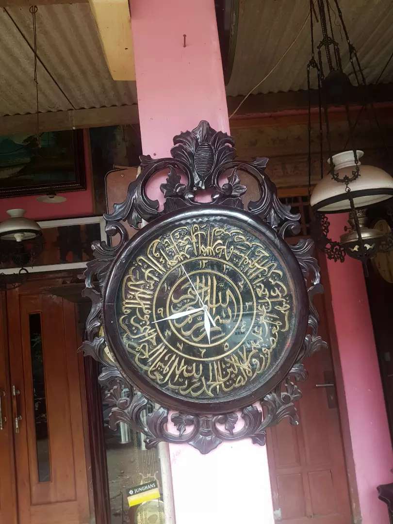 Detail Jam Kaligrafi Kayu Nomer 28