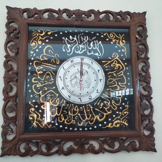 Detail Jam Kaligrafi Kayu Nomer 29