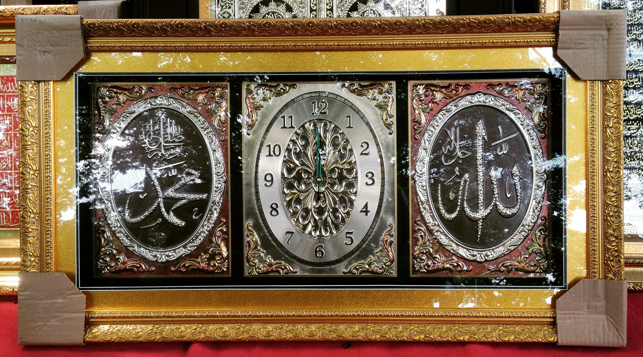 Detail Jam Kaligrafi Kayu Nomer 31