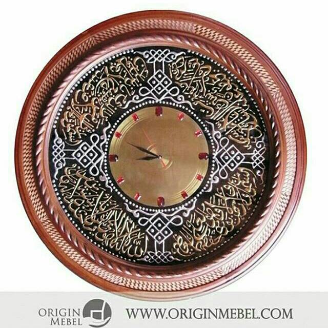Detail Jam Kaligrafi Kayu Nomer 32