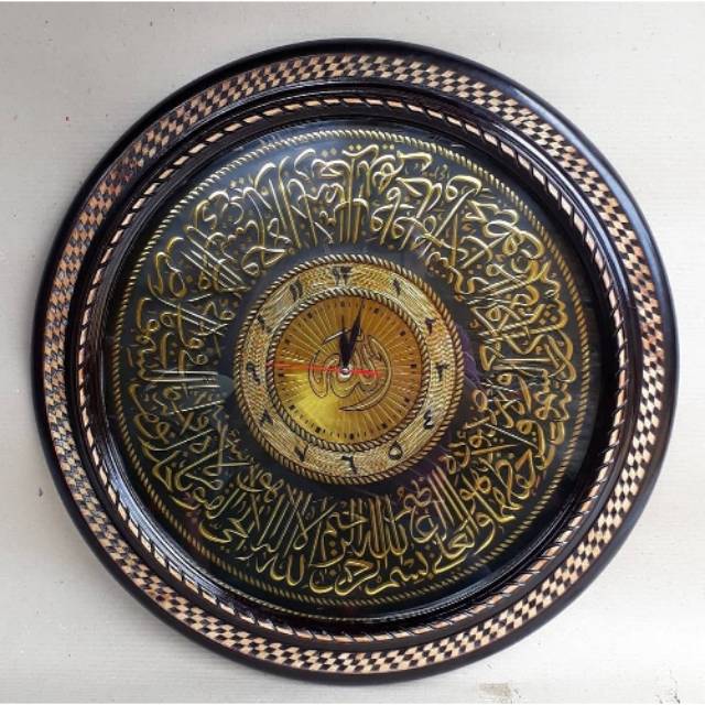 Detail Jam Kaligrafi Kayu Nomer 36