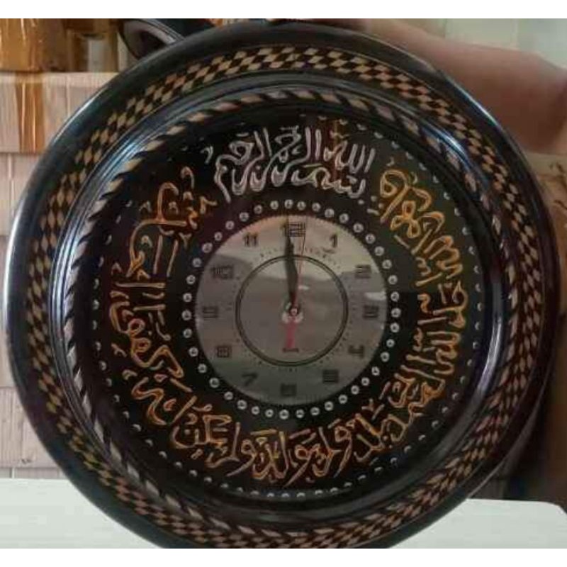 Detail Jam Kaligrafi Kayu Nomer 37