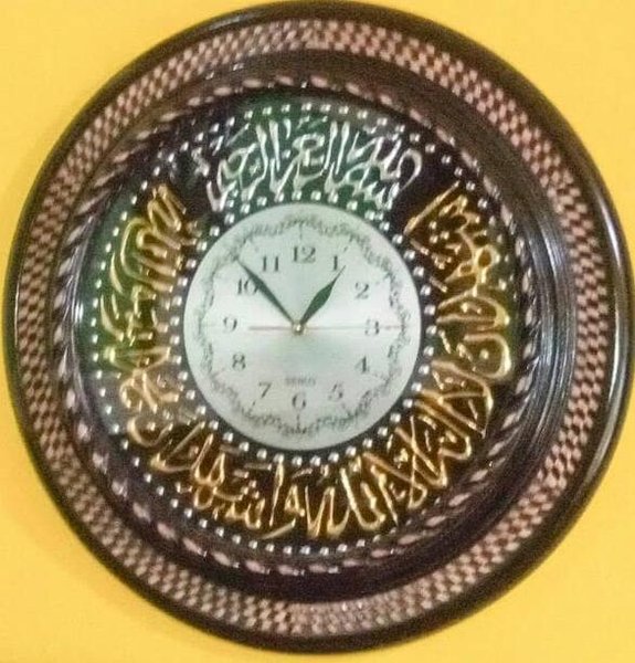 Detail Jam Kaligrafi Kayu Nomer 48