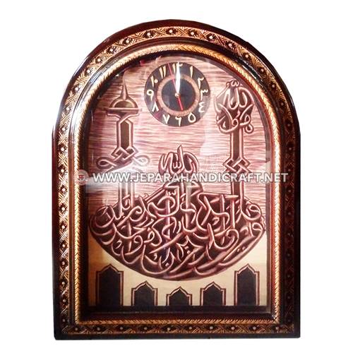 Detail Jam Kaligrafi Kayu Nomer 53