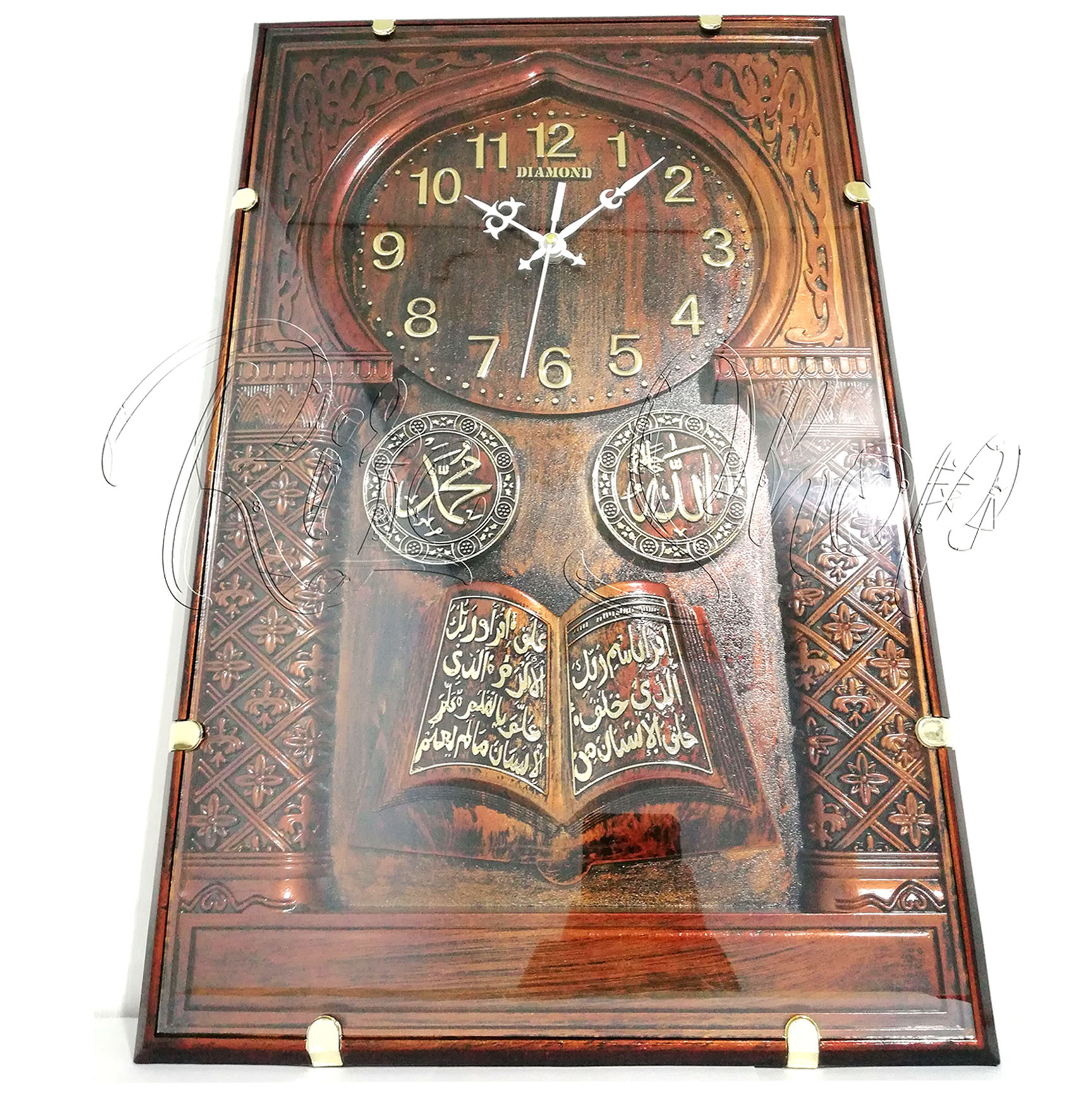 Detail Jam Kaligrafi Kayu Nomer 7