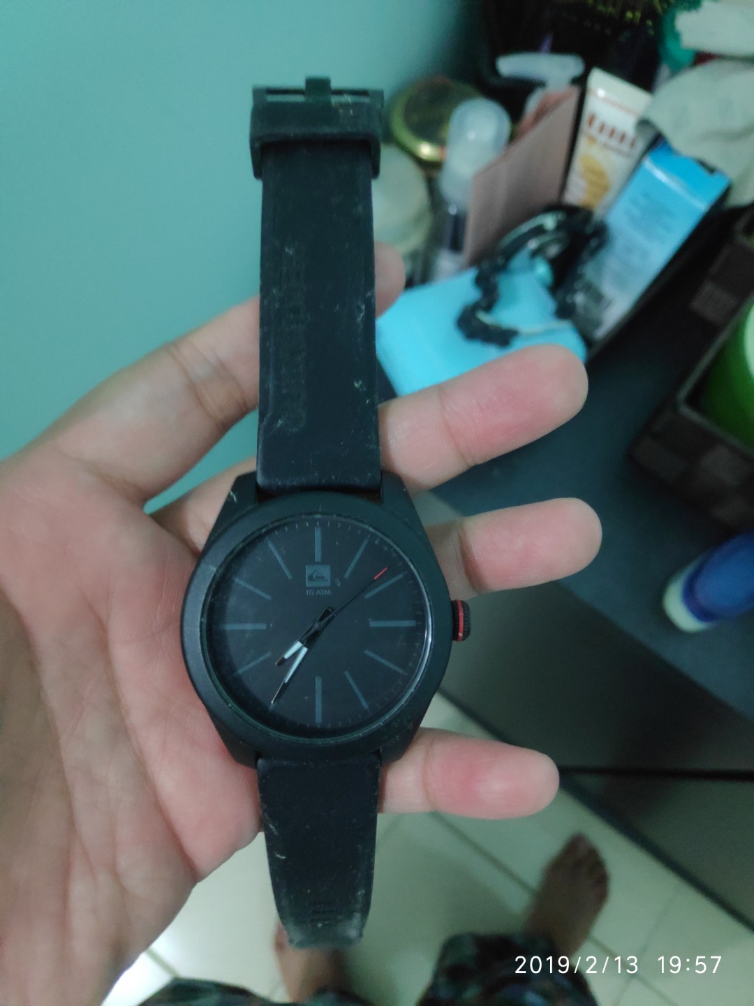 Detail Jam Quiksilver Asli Nomer 19