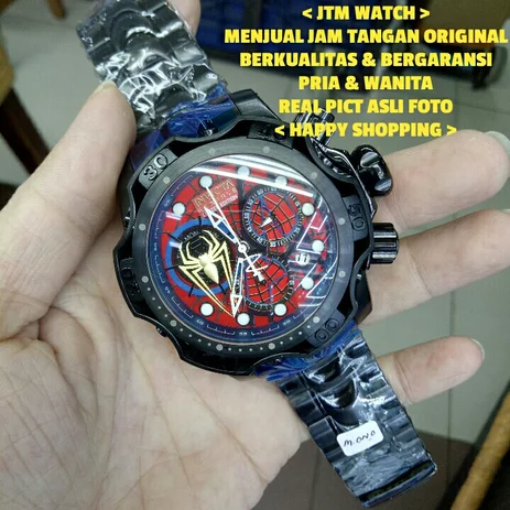 Detail Jam Spiderman Asli Nomer 23