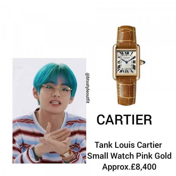 Detail Jam Tangan Cartier Taehyung Nomer 13