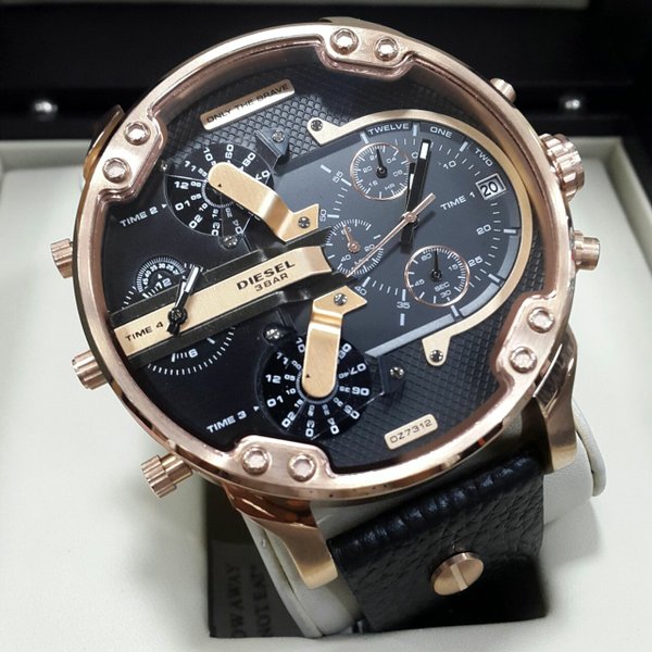 Detail Jam Tangan Diesel Tali Kulit Nomer 36