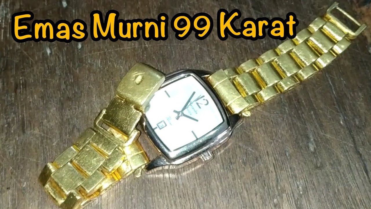 Detail Jam Tangan Emas Asli Nomer 20