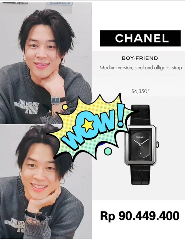 Detail Jam Tangan Kim Taehyung Nomer 29
