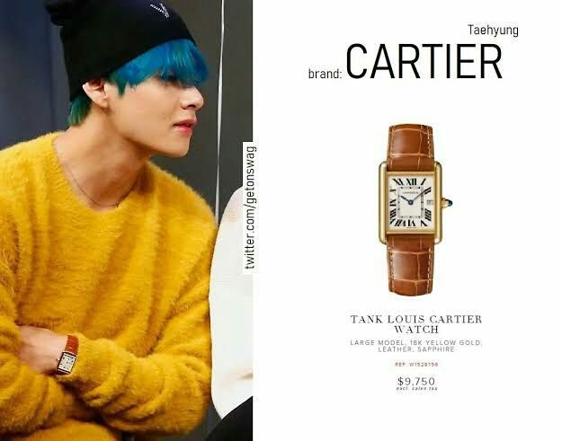 Detail Jam Tangan Kim Taehyung Nomer 5