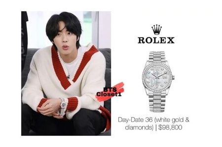 Detail Jam Tangan Kim Taehyung Nomer 47