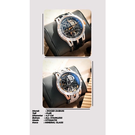 Detail Jam Tangan Roger Dubuis Nomer 36