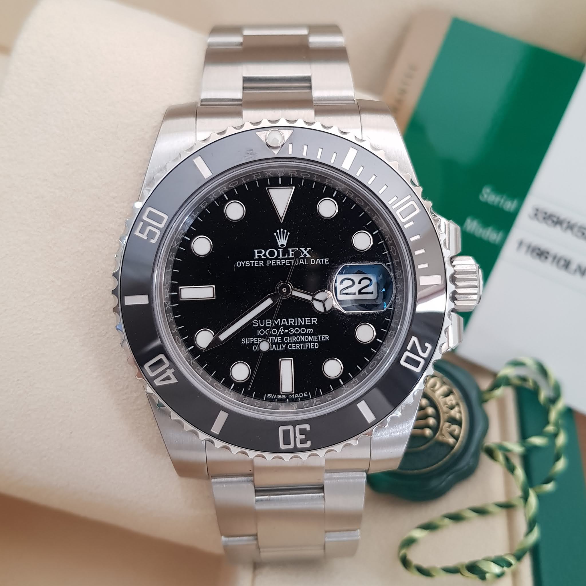 Detail Jam Tangan Rolex Submariner Nomer 29