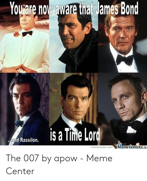 Detail James Bond Meme Generator Nomer 58