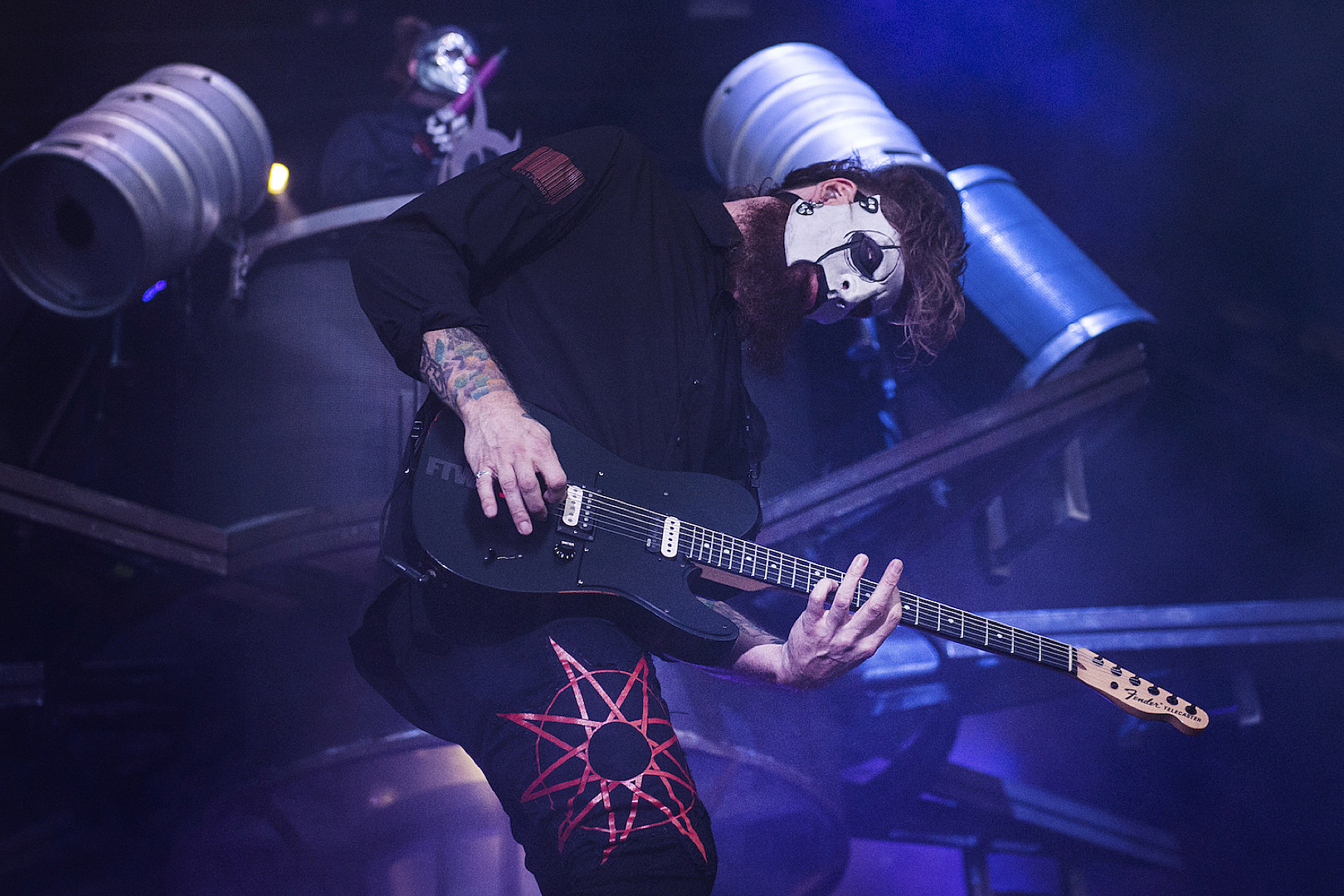 Detail James Root Slipknot Mask Nomer 43