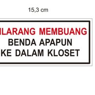 Detail Jangan Buang Sampah Di Toilet Nomer 15