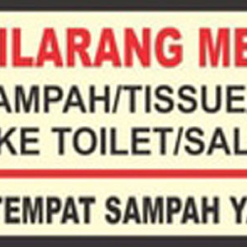 Detail Jangan Buang Sampah Di Toilet Nomer 18