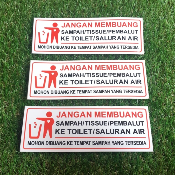 Detail Jangan Buang Sampah Di Toilet Nomer 27