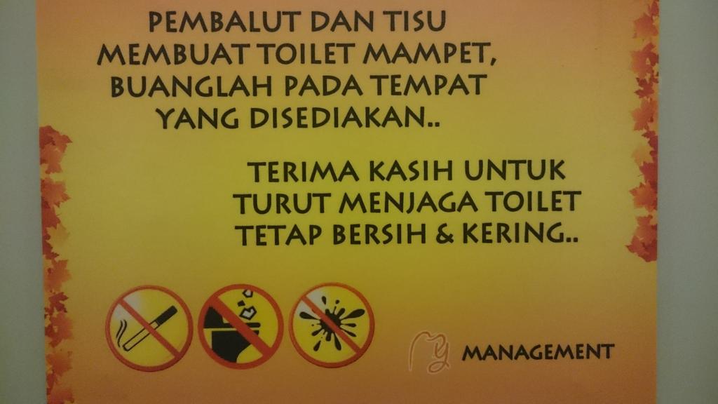Detail Jangan Buang Sampah Di Toilet Nomer 28