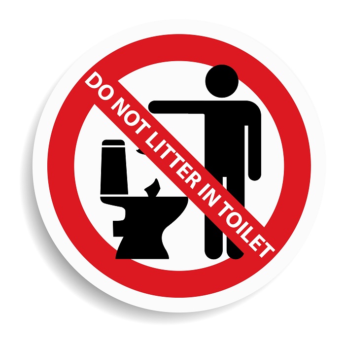 Detail Jangan Buang Sampah Di Toilet Nomer 5