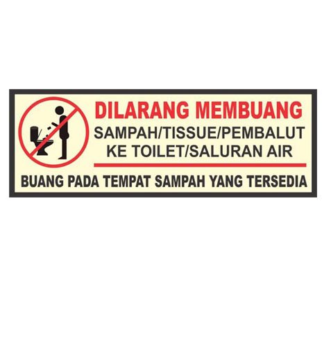 Detail Jangan Buang Sampah Di Toilet Nomer 10