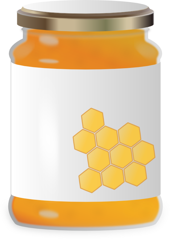 Detail Jar Of Honey Clipart Nomer 31