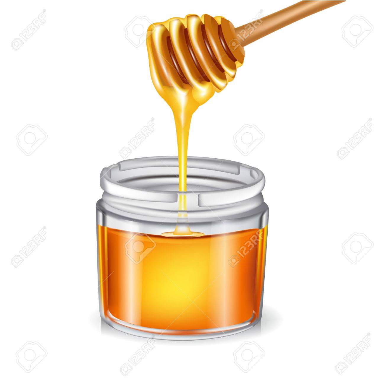 Detail Jar Of Honey Clipart Nomer 43