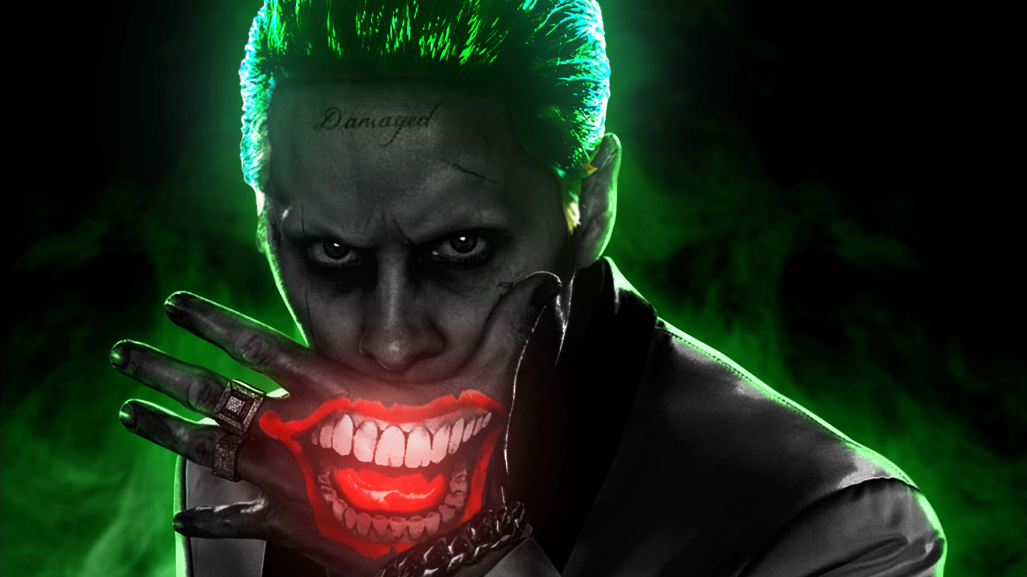 Detail Jared Leto Joker Wallpaper Nomer 13