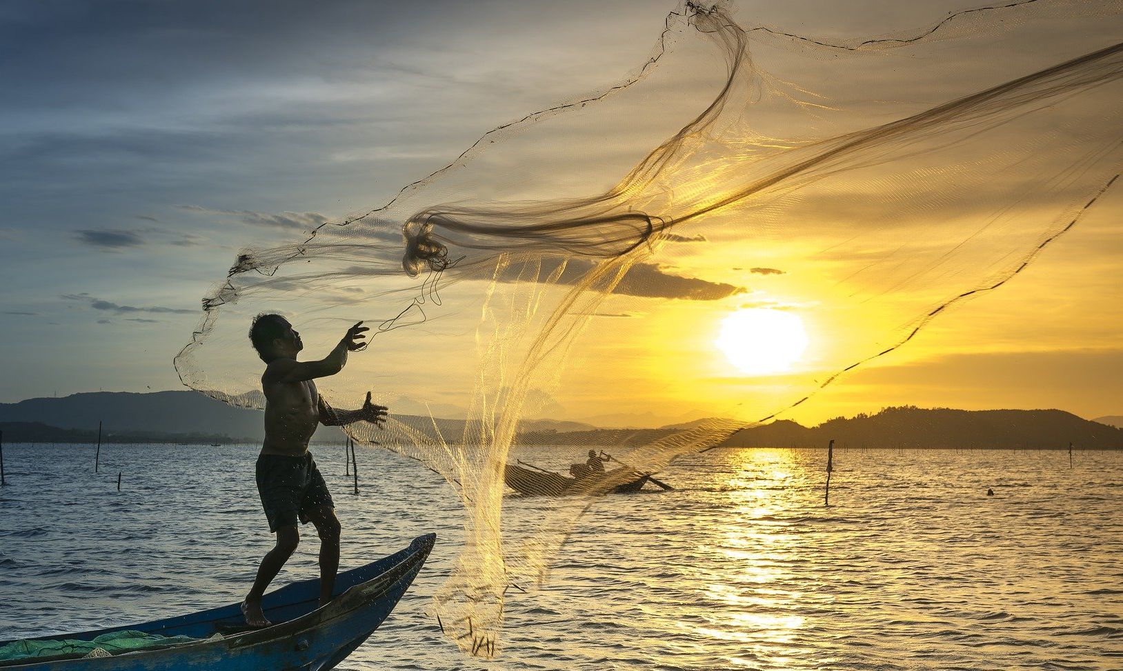 Detail Jaring Ikan Di Laut Nomer 18