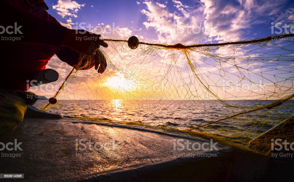 Detail Jaring Ikan Di Laut Nomer 23