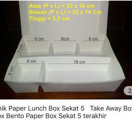 Detail Jaring Jaring Box Makanan Nomer 33