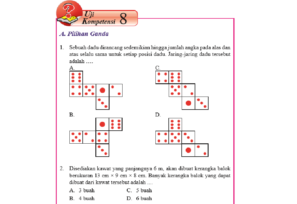 Detail Jaring Jaring Dadu Nomer 38