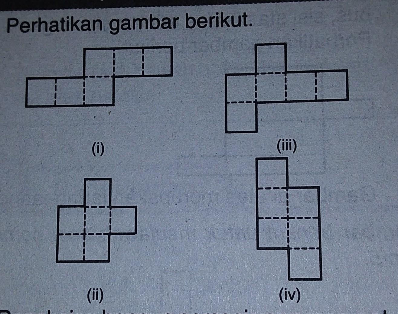 Detail Jaring Jaring Kubus Ditunjukkan Oleh Gambar Nomer 20