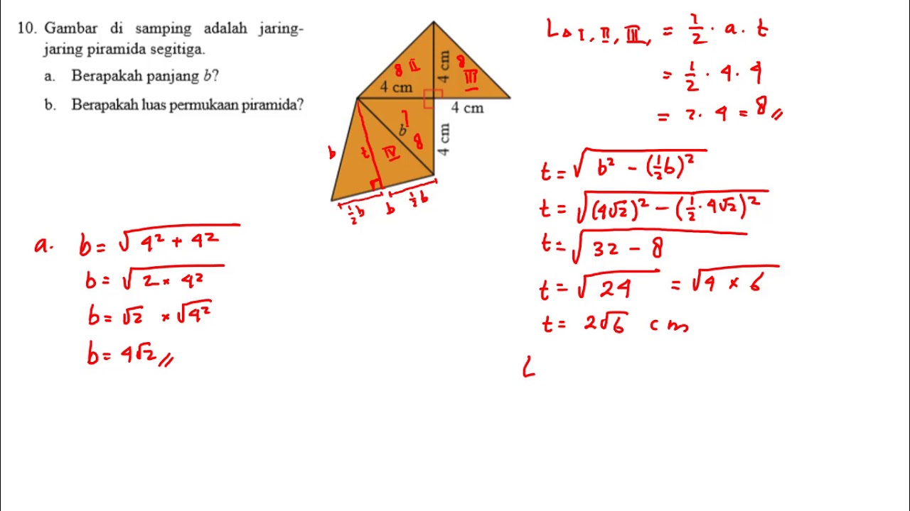 Detail Jaring Jaring Piramida Nomer 17