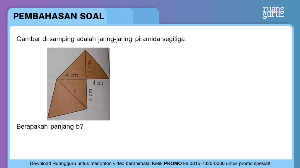 Detail Jaring Jaring Piramida Nomer 24