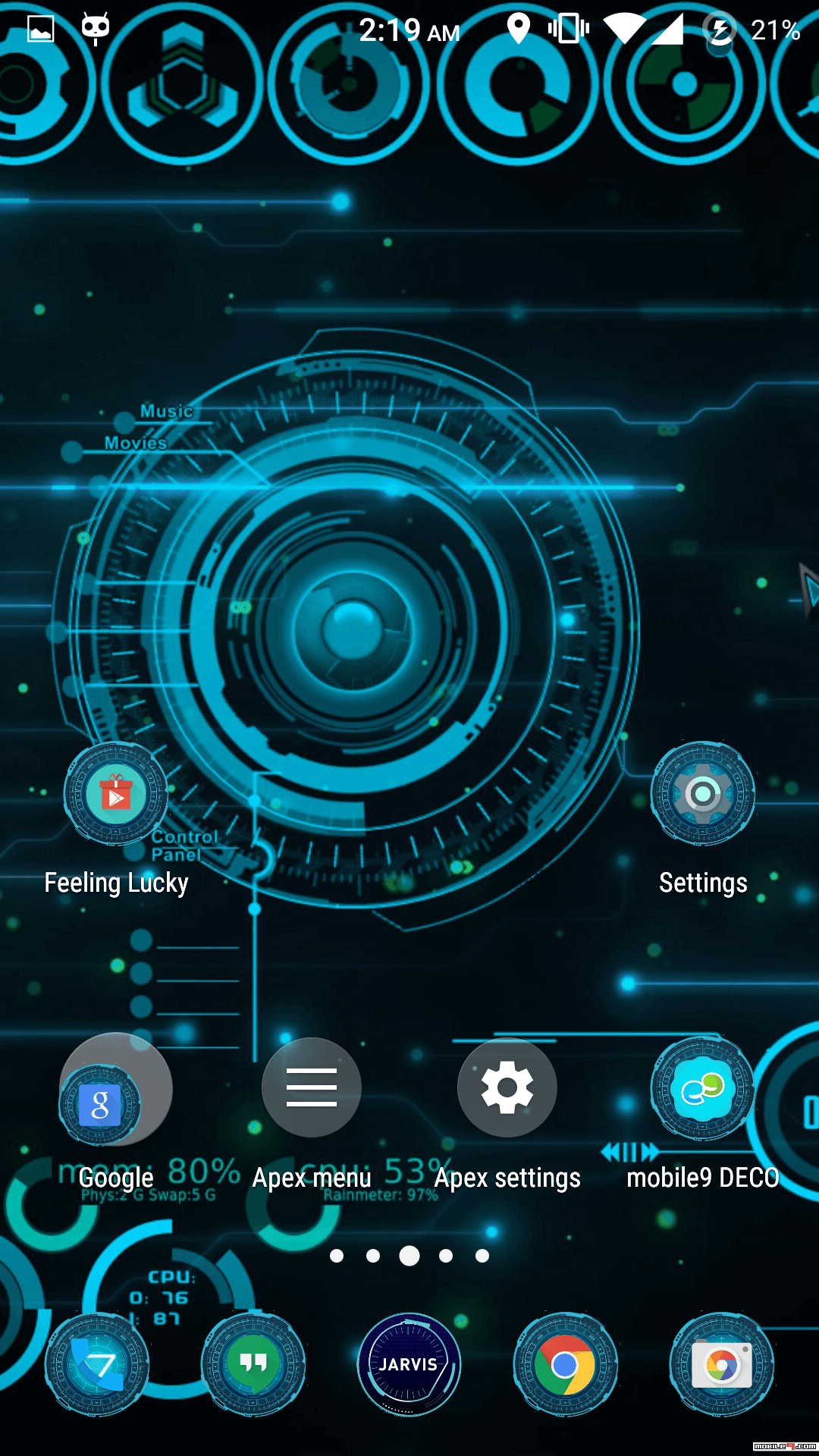 Detail Jarvis Theme For Android Nomer 18