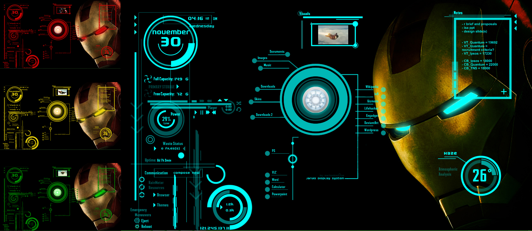 Detail Jarvis Theme For Android Nomer 30