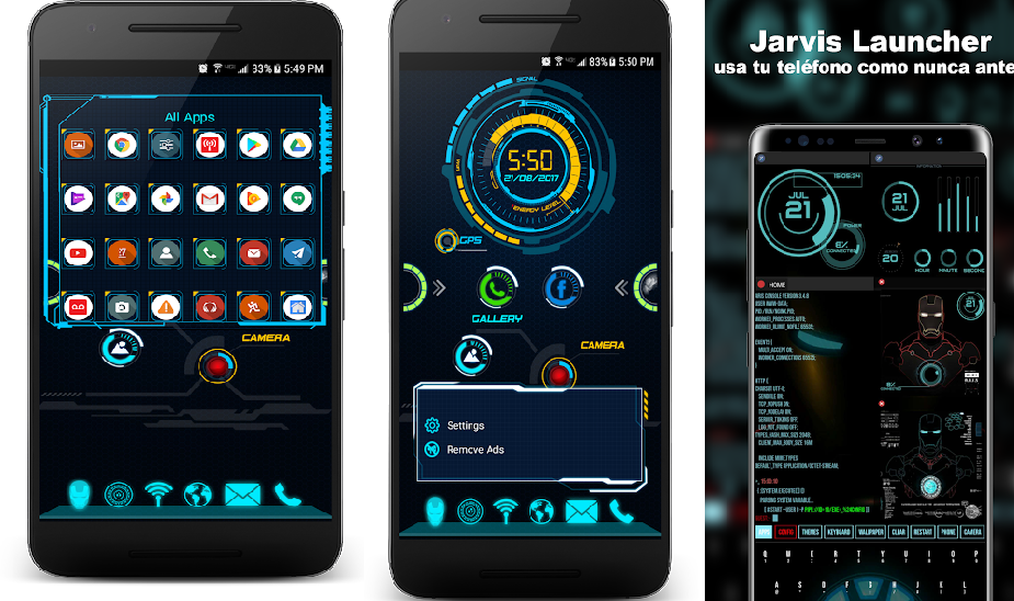 Detail Jarvis Theme For Android Nomer 43