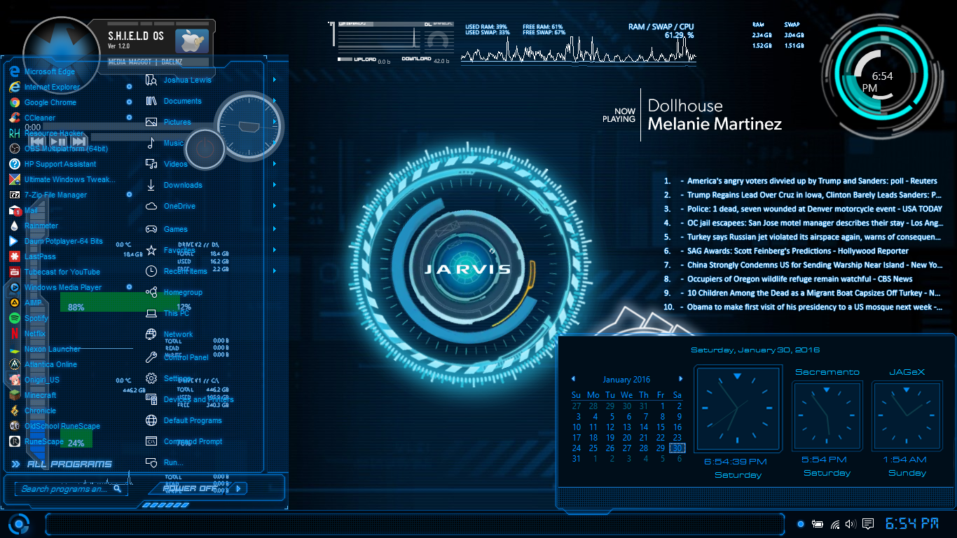 Detail Jarvis Theme For Windows 10 Nomer 22