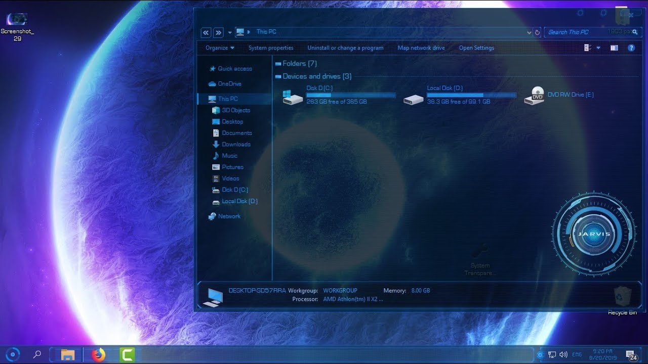 Detail Jarvis Theme For Windows 10 Nomer 5