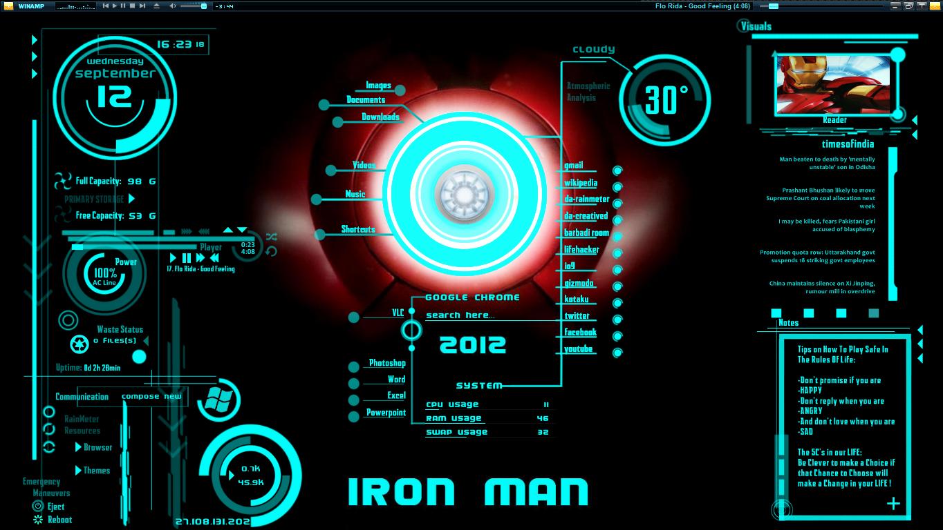 Detail Jarvis Theme For Windows 7 Nomer 12