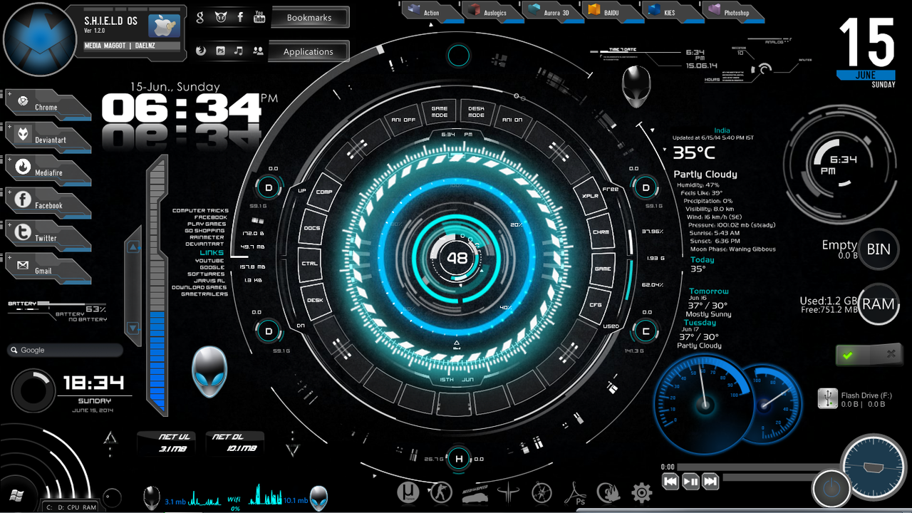 Detail Jarvis Theme For Windows 7 Nomer 18