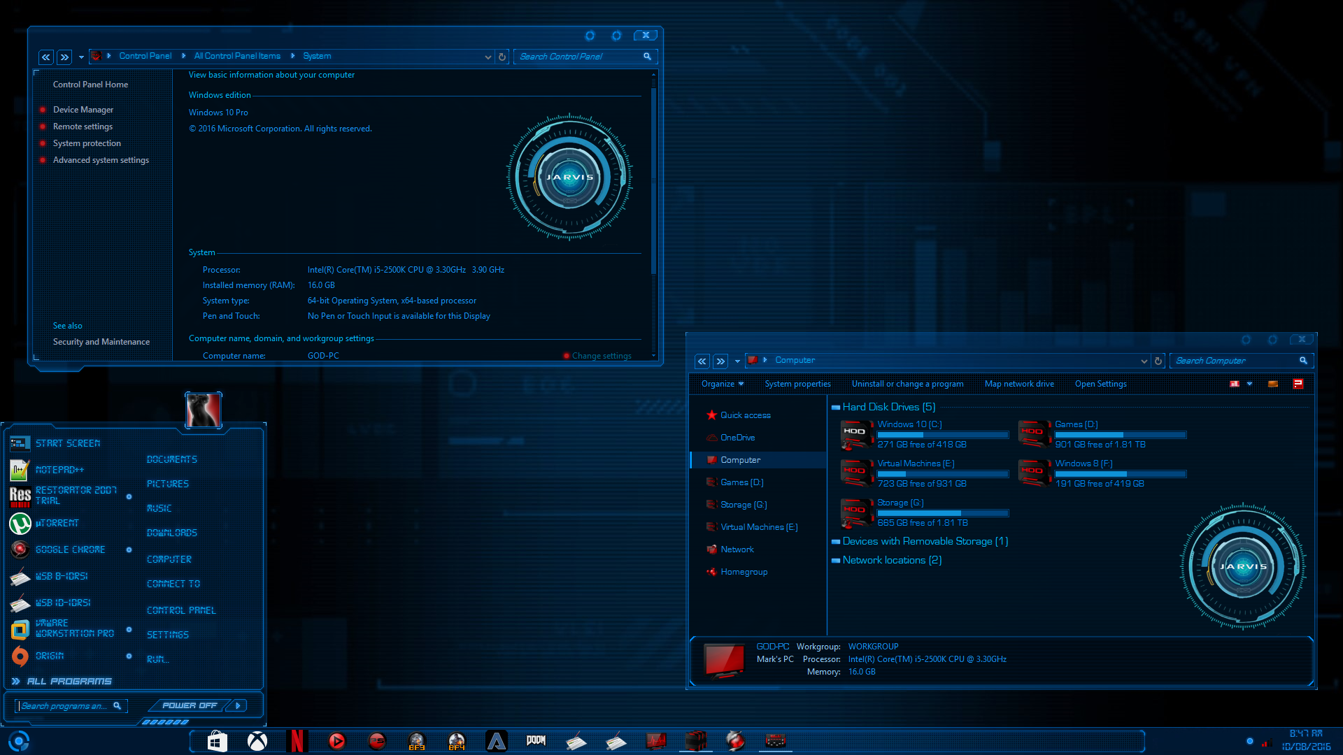 Detail Jarvis Theme For Windows 7 Nomer 21