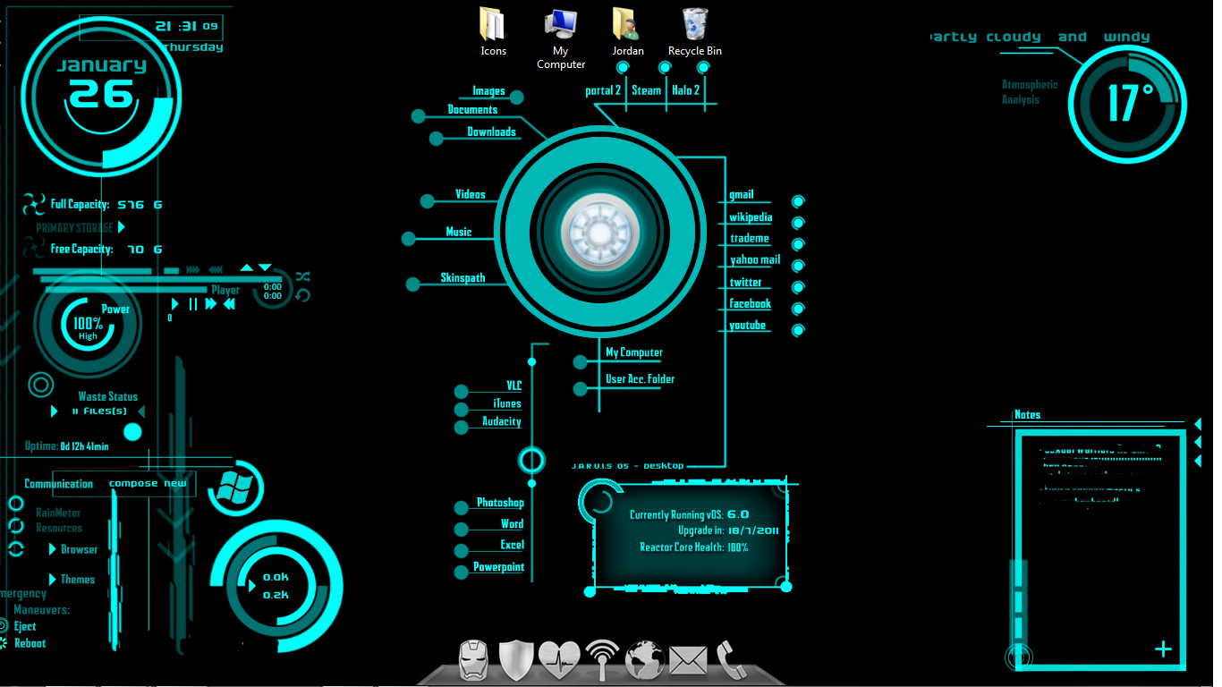 Detail Jarvis Theme For Windows 7 Nomer 22