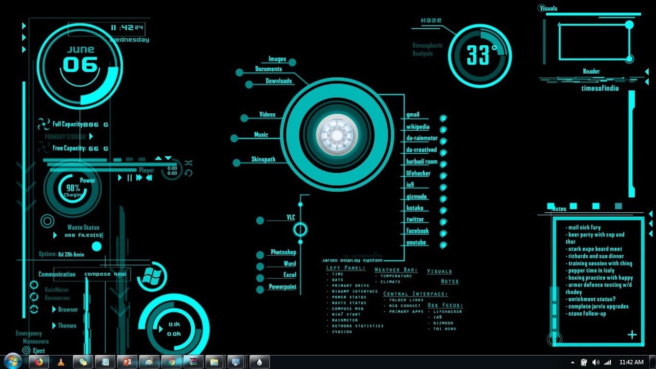 Detail Jarvis Theme For Windows 7 Nomer 4