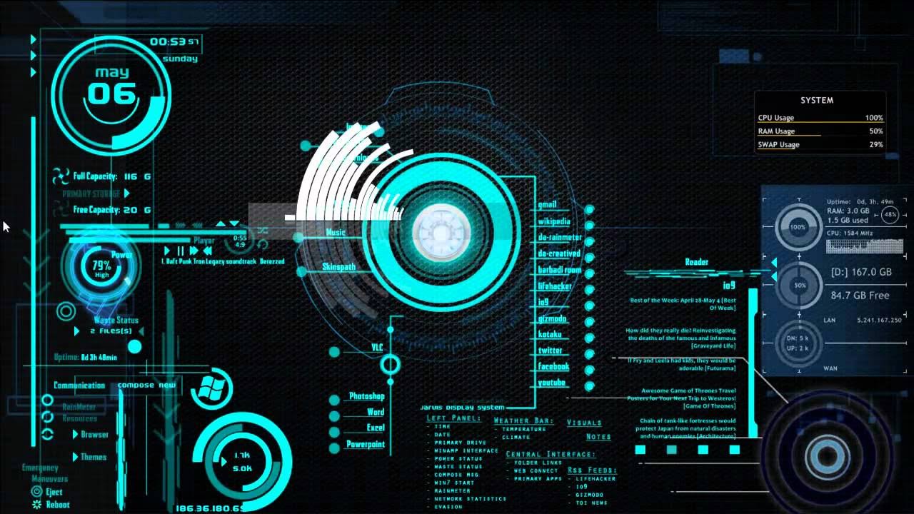 Detail Jarvis Theme For Windows 7 Nomer 36