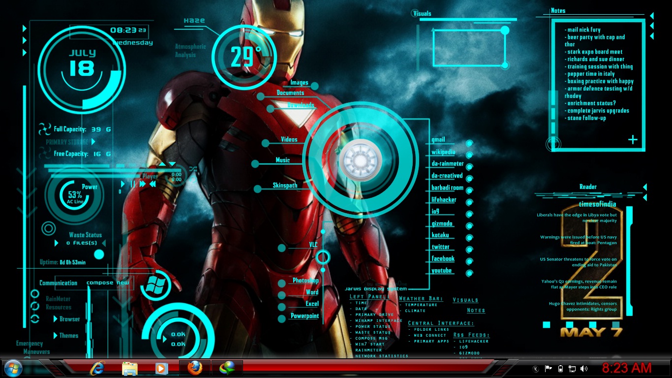 Detail Jarvis Wallpaper Hd Nomer 41