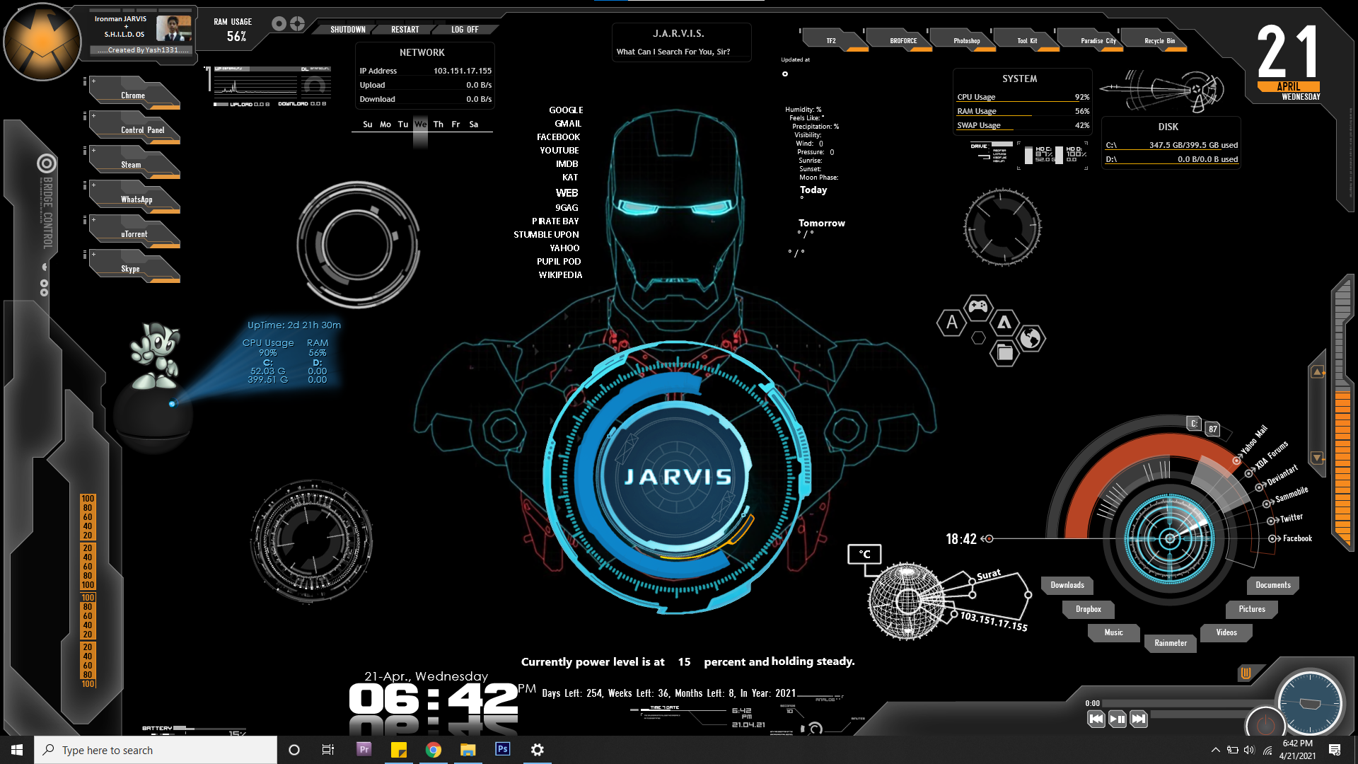 Detail Jarvis Windows 7 Nomer 13